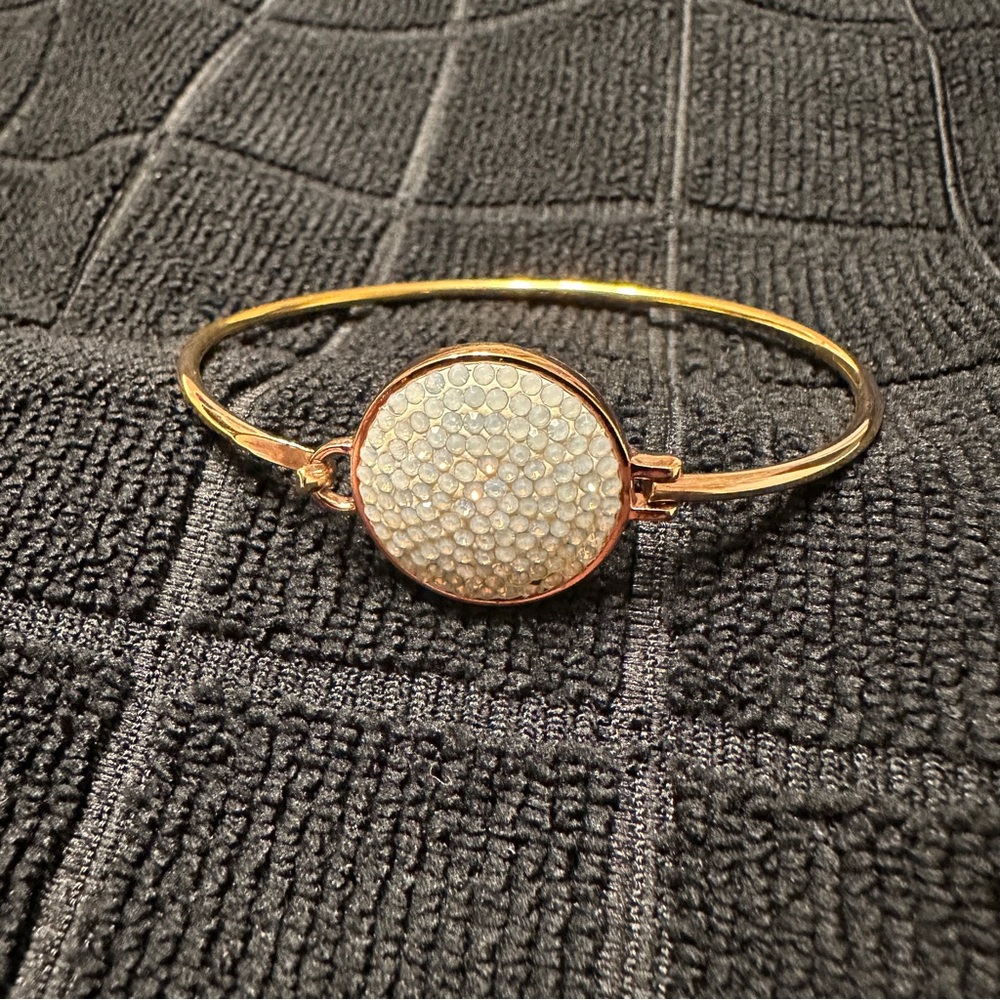 GUC: Kate Spade Rose Gold Bracelet w/ crystals